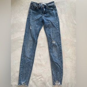 Distressed blue Stradivarius Size 2